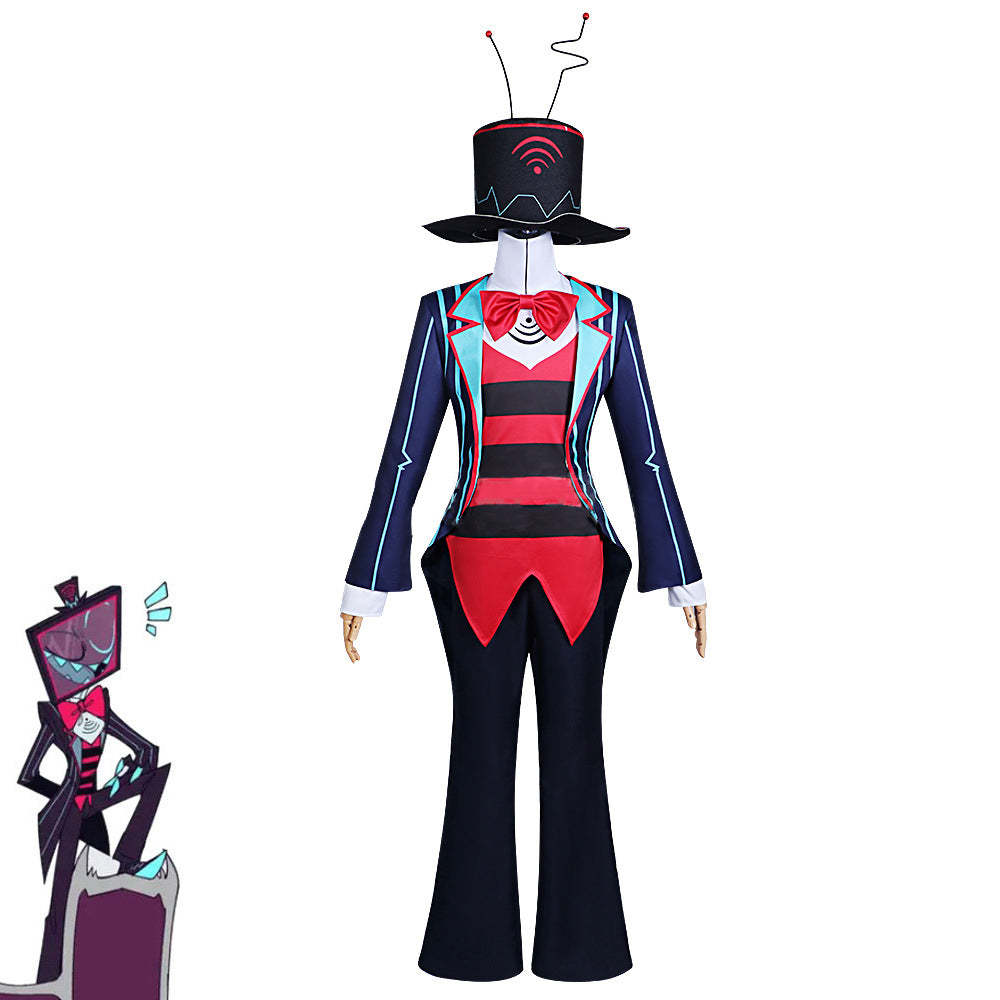 Hazbin Hotel Vox Cosplay Costume