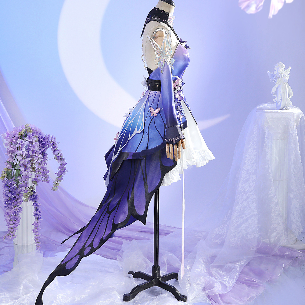 Honkai Star Rail Castorice Gossamer Flutter Cosplay Costume