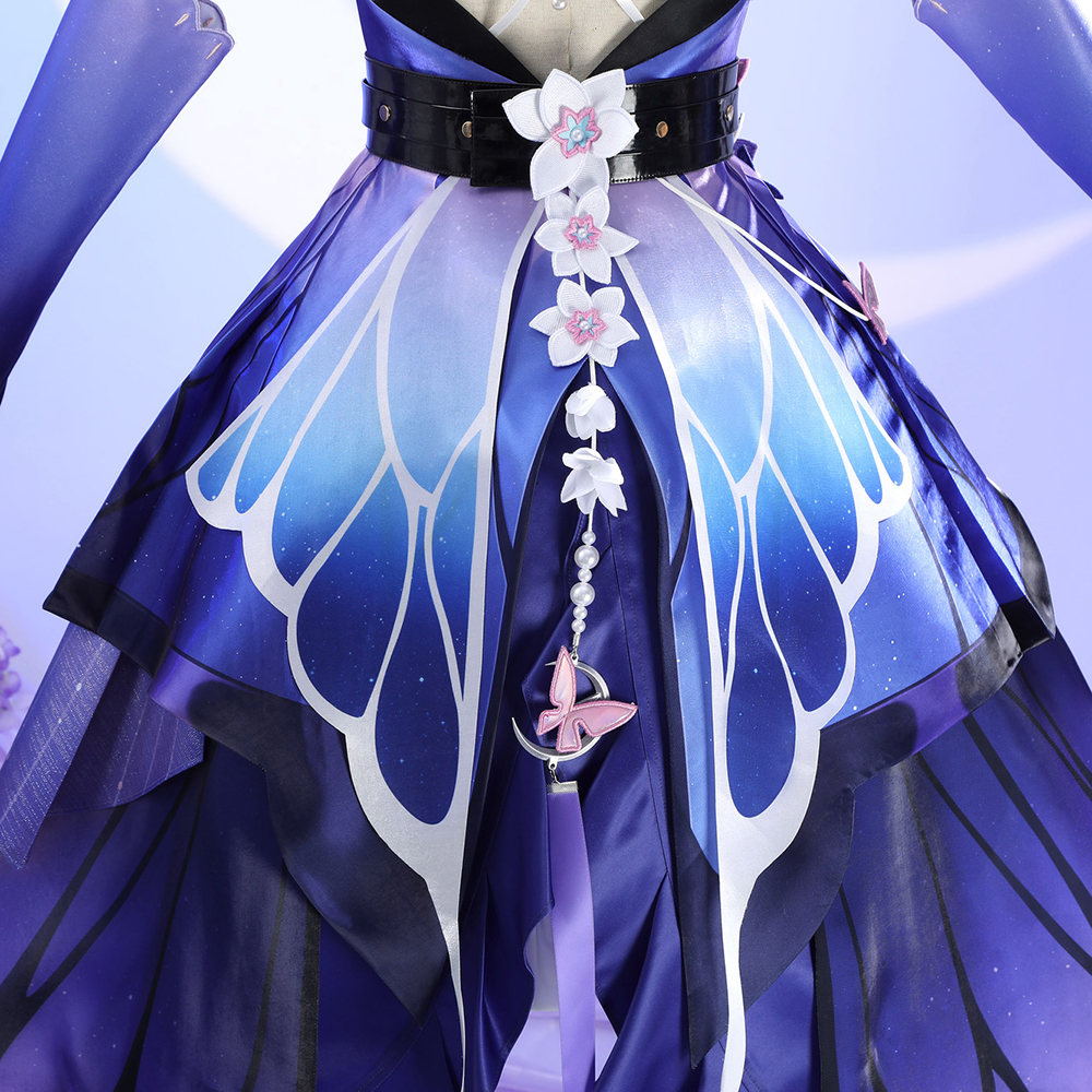 Honkai Star Rail Castorice Gossamer Flutter Cosplay Costume