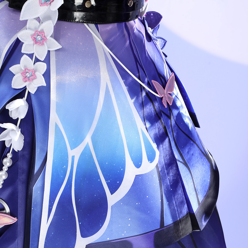 Honkai Star Rail Castorice Gossamer Flutter Cosplay Costume