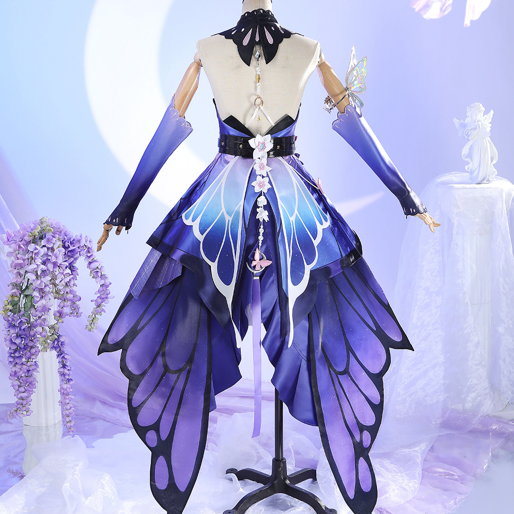 Honkai Star Rail Castorice Gossamer Flutter Cosplay Costume