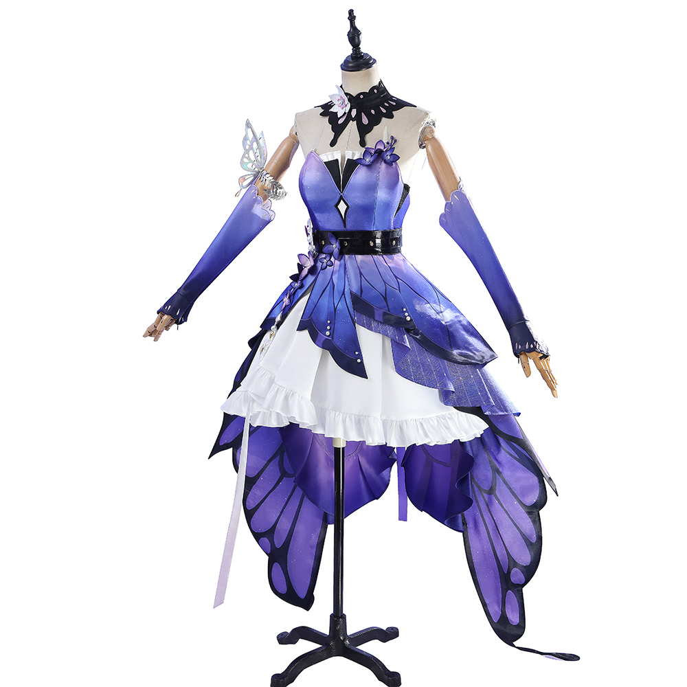 Honkai Star Rail Castorice Gossamer Flutter Cosplay Costume