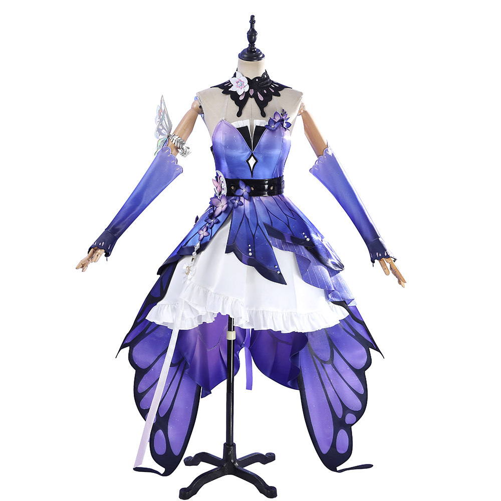 Honkai Star Rail Castorice Gossamer Flutter Cosplay Costume