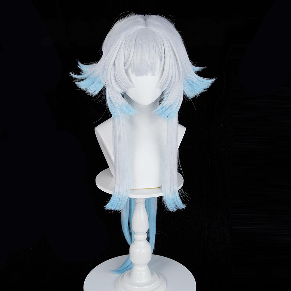Honkai: Star Rail Cerydra Silver Cosplay Wig