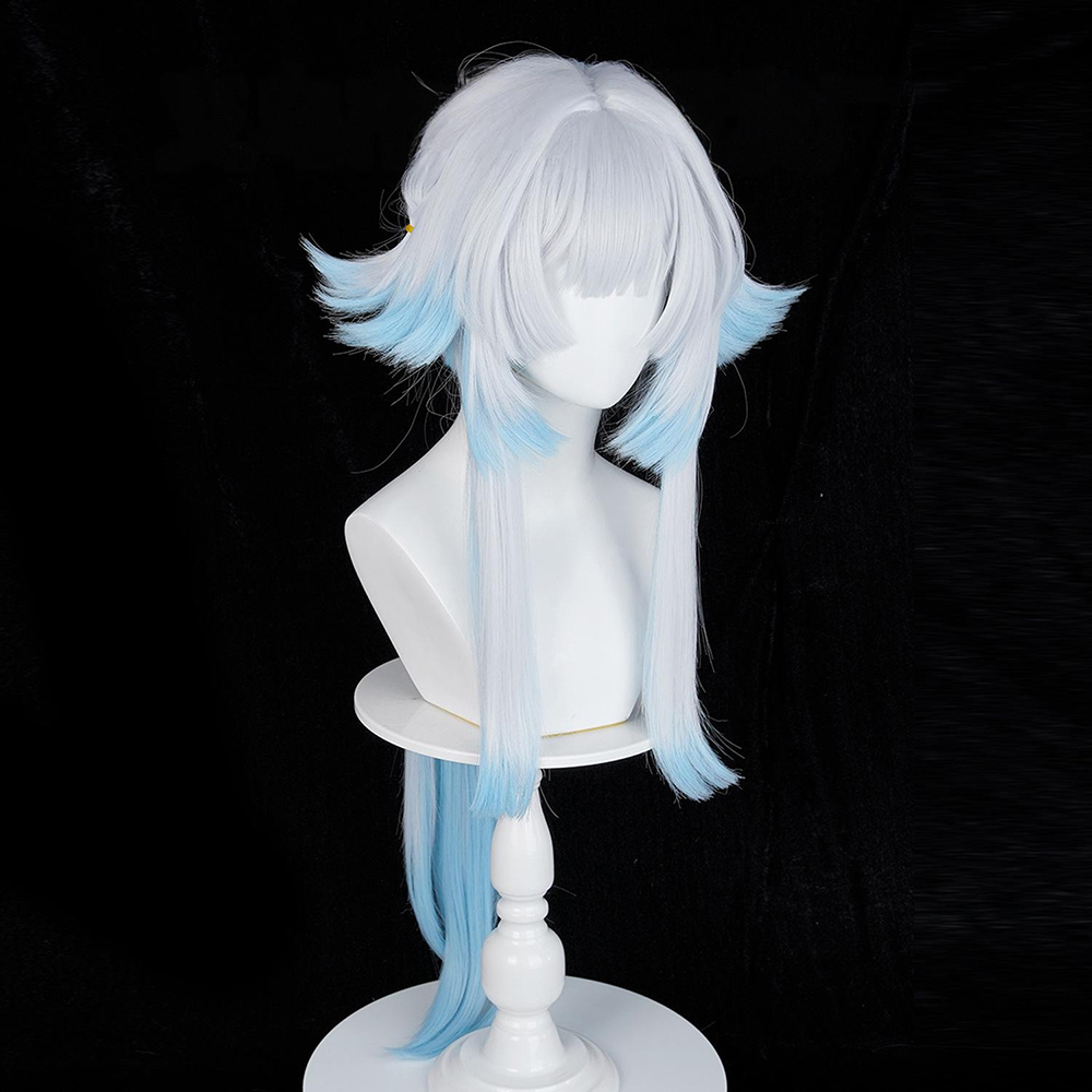 Honkai: Star Rail Cerydra Silver Cosplay Wig