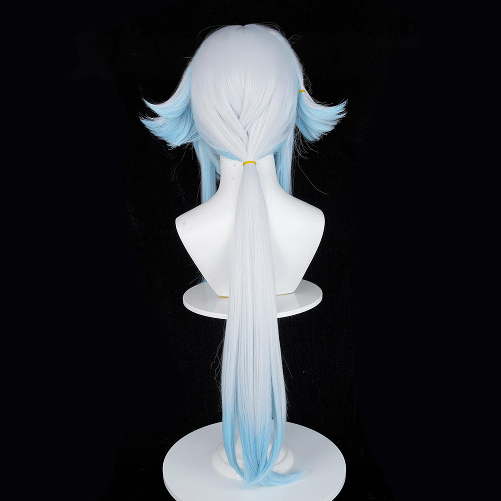 Honkai: Star Rail Cerydra Silver Cosplay Wig