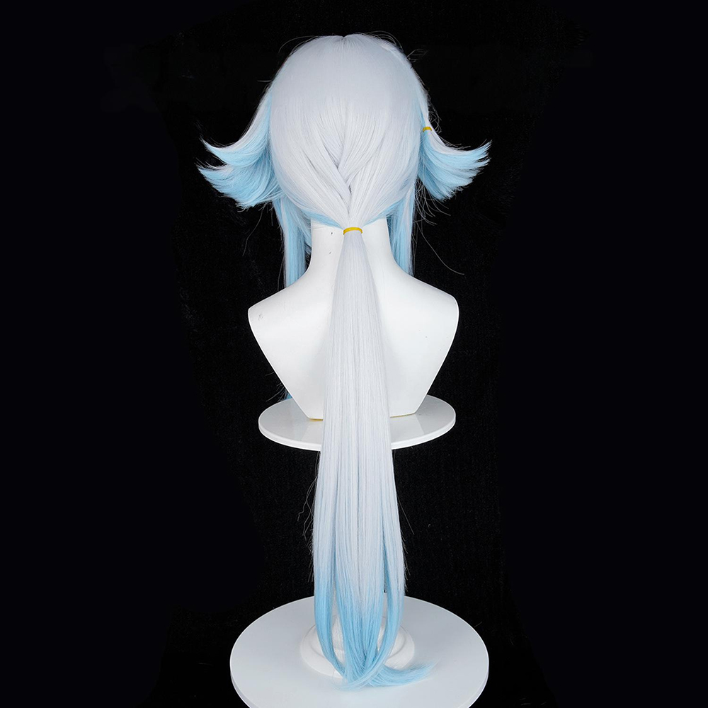Honkai: Star Rail Cerydra Silver Cosplay Wig