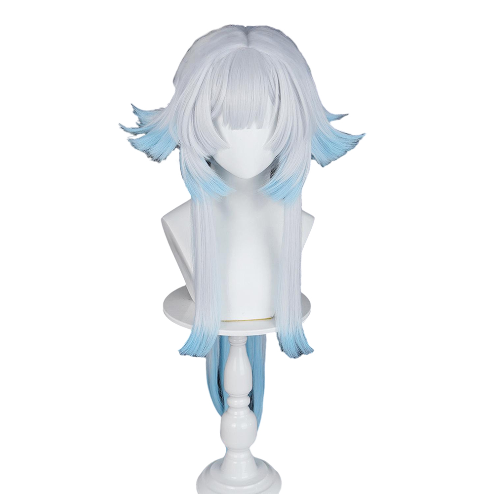Honkai: Star Rail Cerydra Silver Cosplay Wig