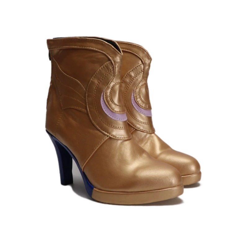 Honkai: Star Rail Cipher Golden Cosplay Shoes