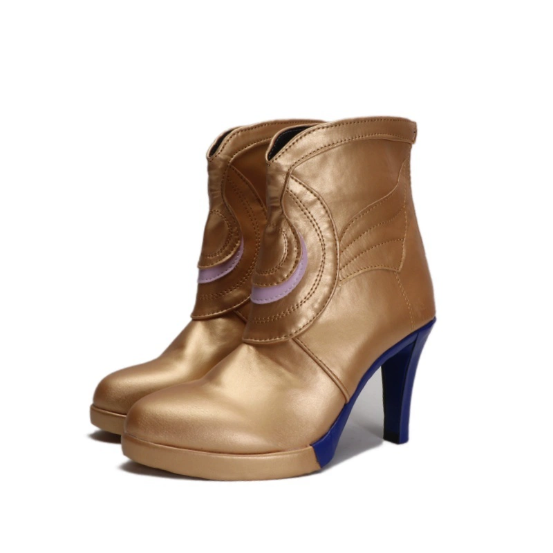 Honkai: Star Rail Cipher Golden Cosplay Shoes