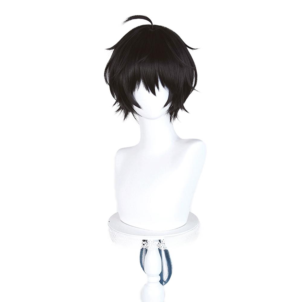 Honkai: Star Rail Dan Heng Permansor Terrae Black Cosplay Wig