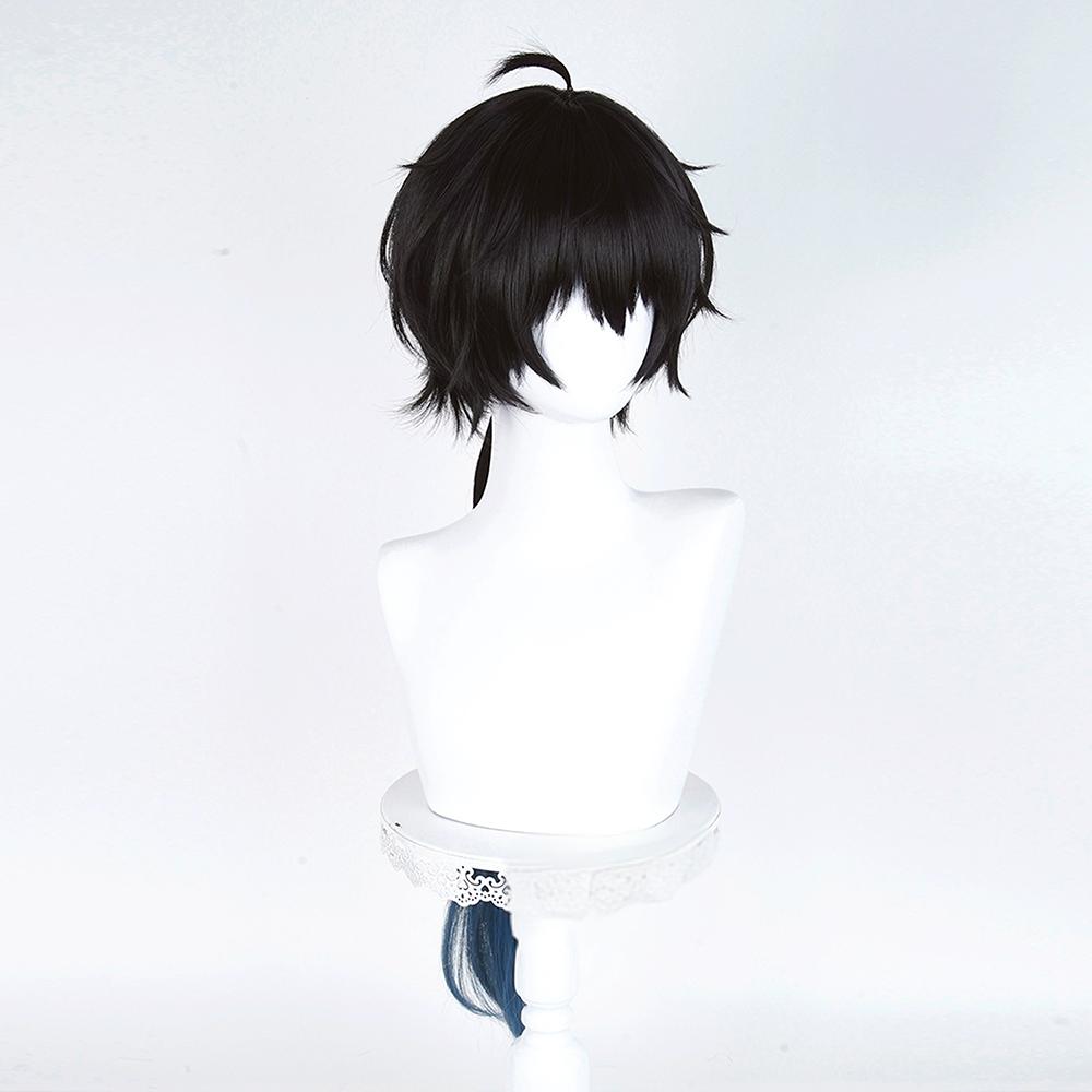 Honkai: Star Rail Dan Heng Permansor Terrae Black Cosplay Wig