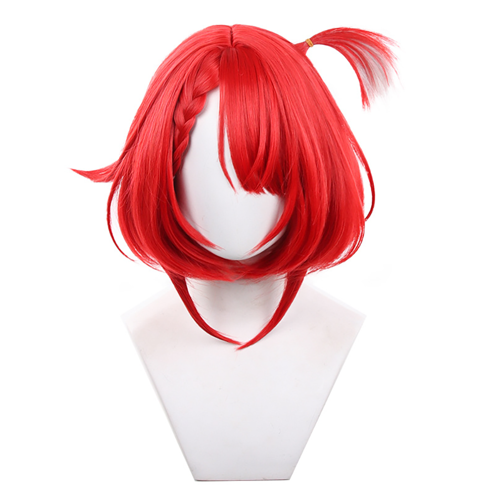 Honkai: Star Rail HSR Tribbie Red Cosplay Wig