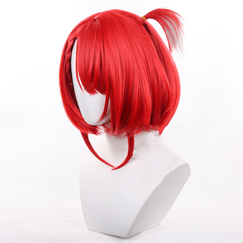 Honkai: Star Rail HSR Tribbie Red Cosplay Wig