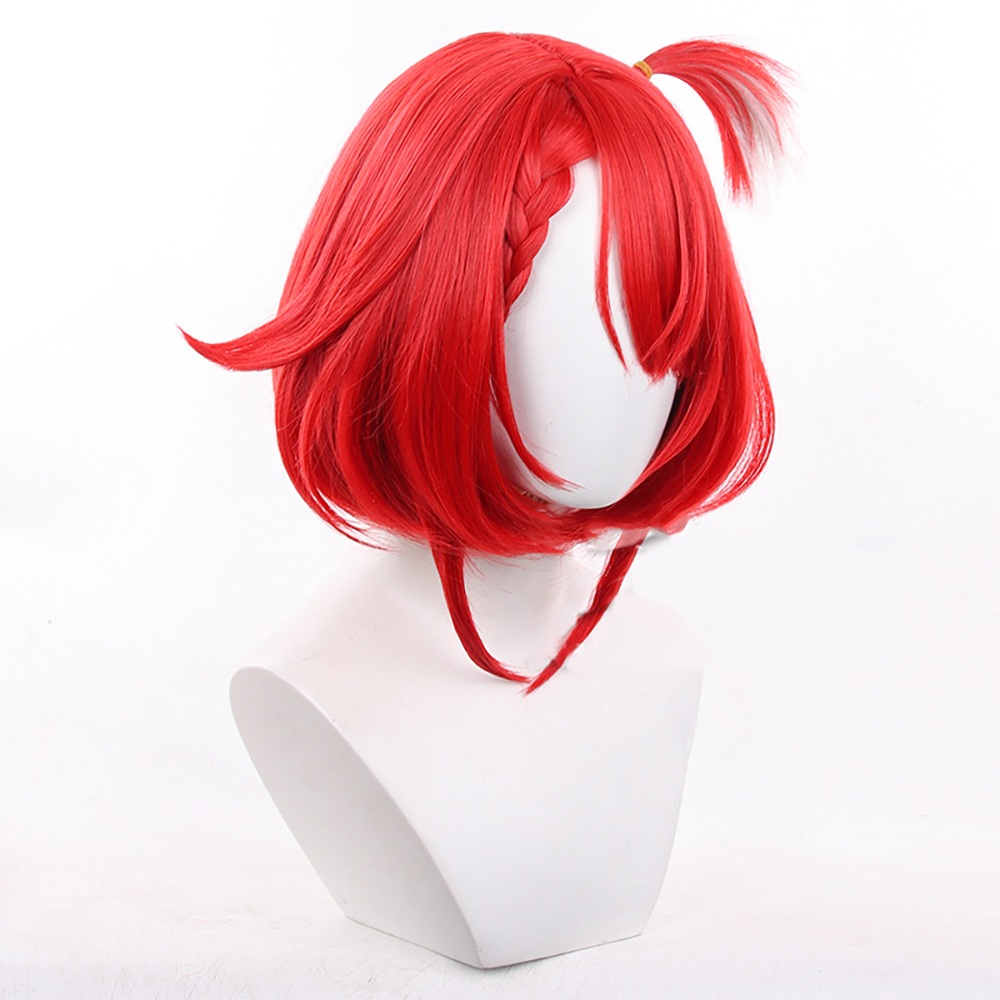 Honkai: Star Rail HSR Tribbie Red Cosplay Wig