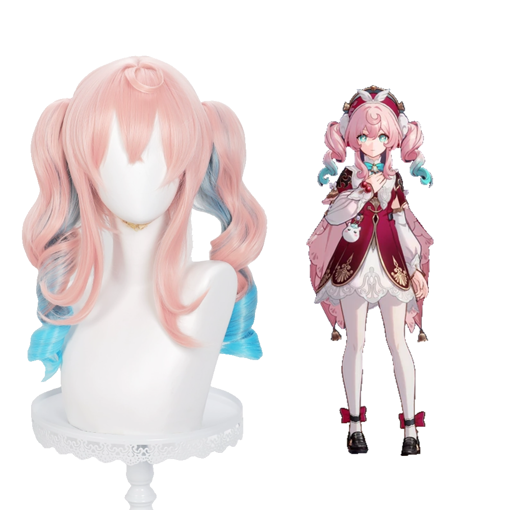 Honkai: Star Rail Hyacine Pink Cosplay Wig