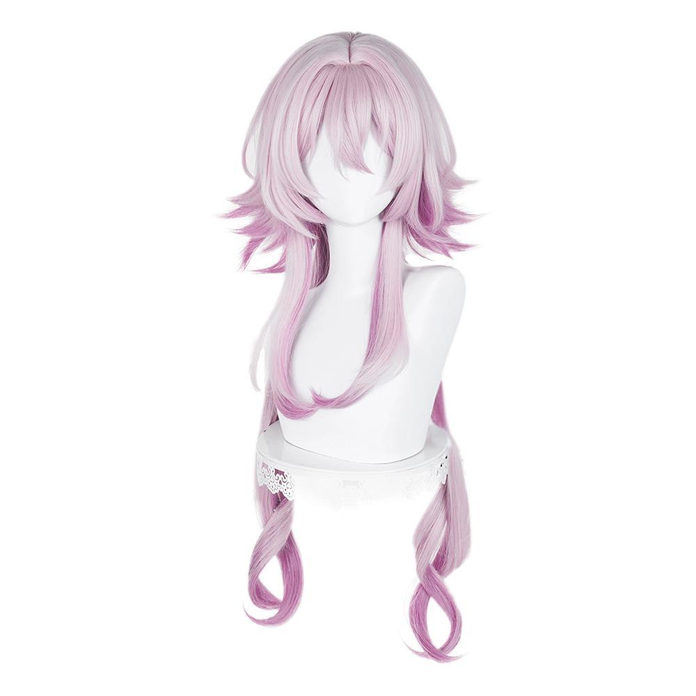 Honkai: Star Rail March 7th Evernight Pink Cosplay Wig