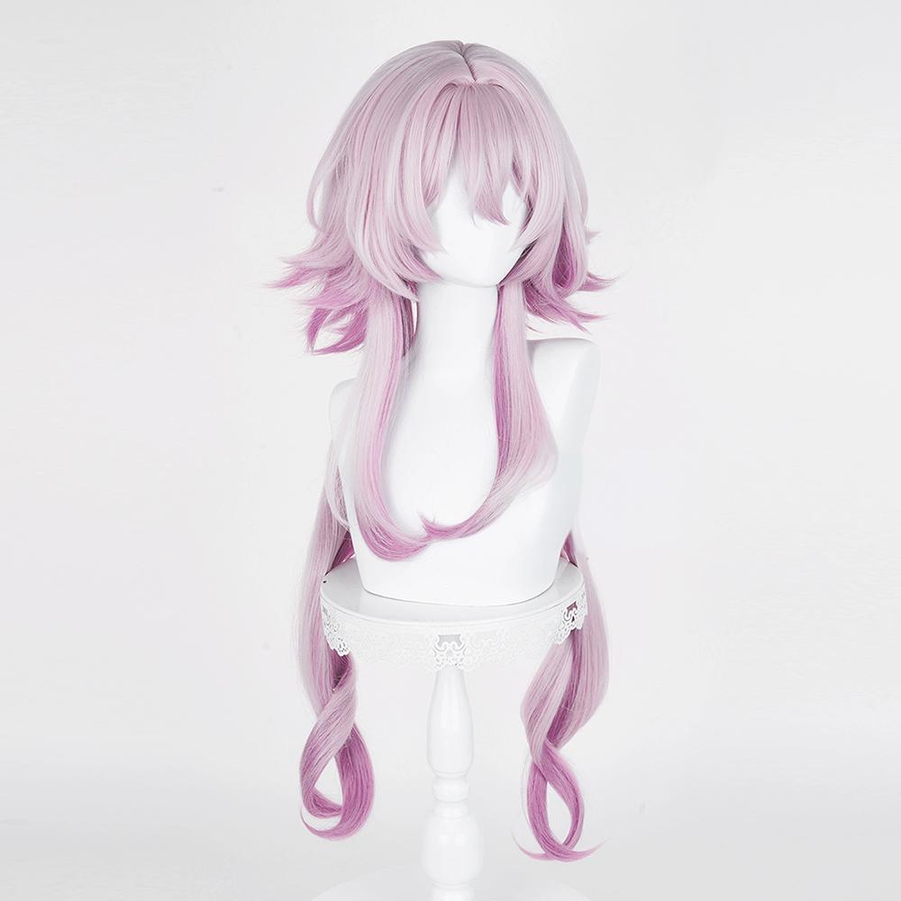 Honkai: Star Rail March 7th Evernight Pink Cosplay Wig
