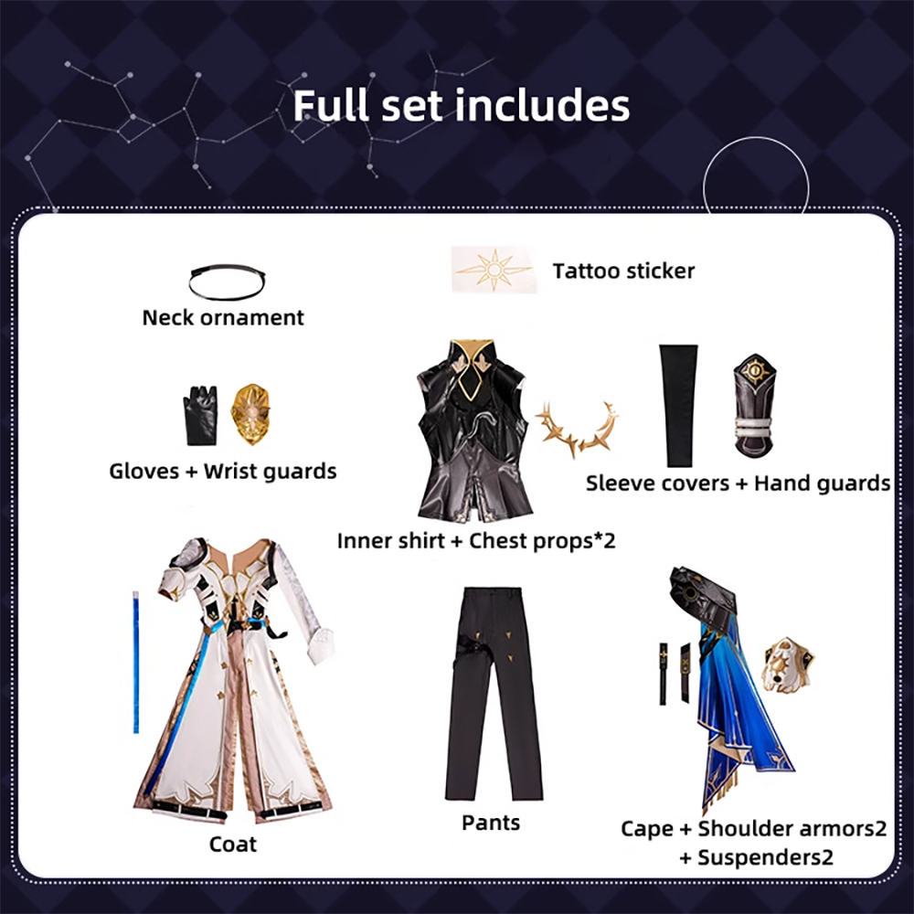 Honkai: Star Rail Phainon Cosplay Costume