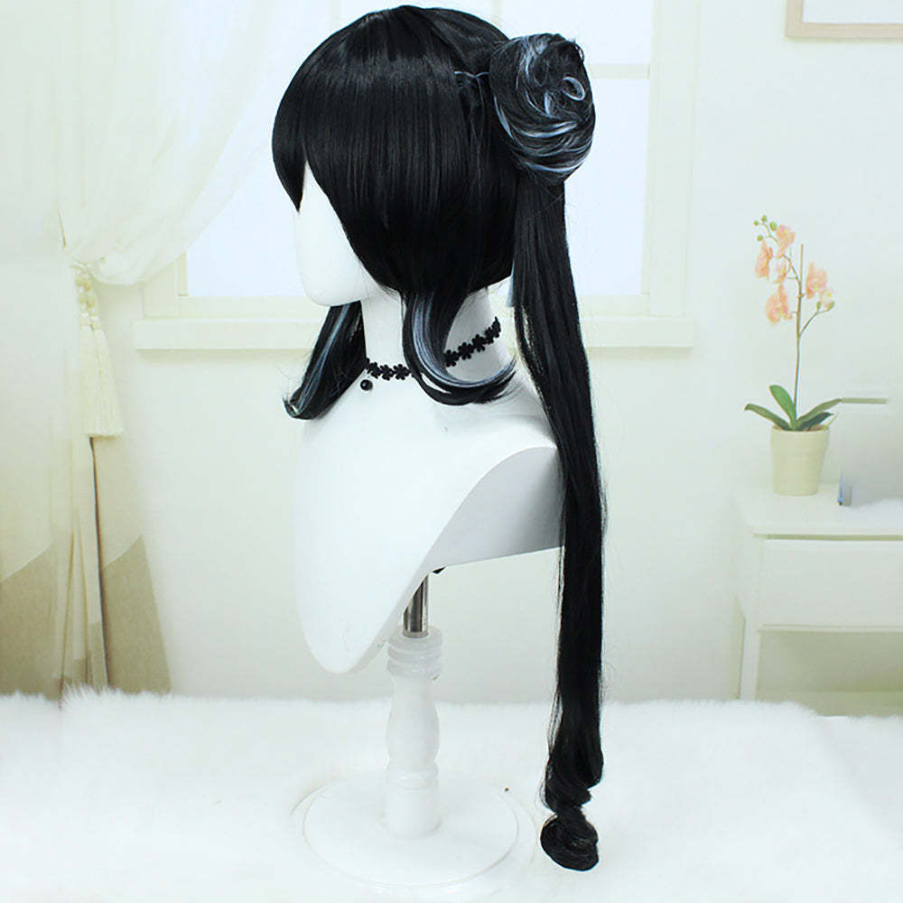 Honkai: Star Rail Ruan Mei Black Cosplay Wig