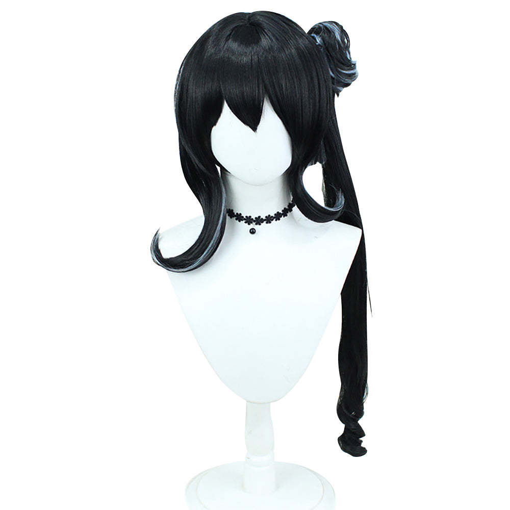 Honkai: Star Rail Ruan Mei Black Cosplay Wig