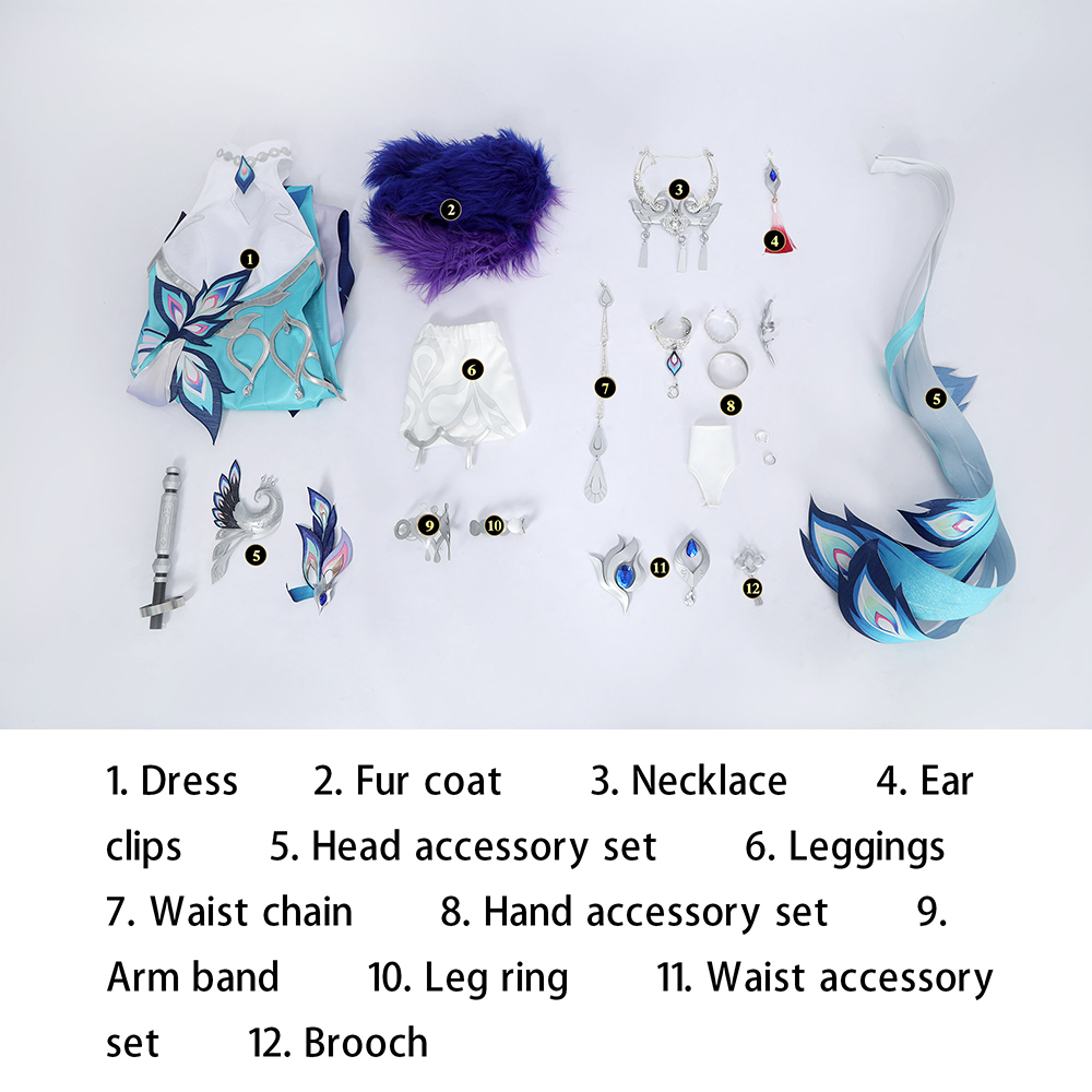 Honkai Star Rail Yao Guang Cosplay Costume