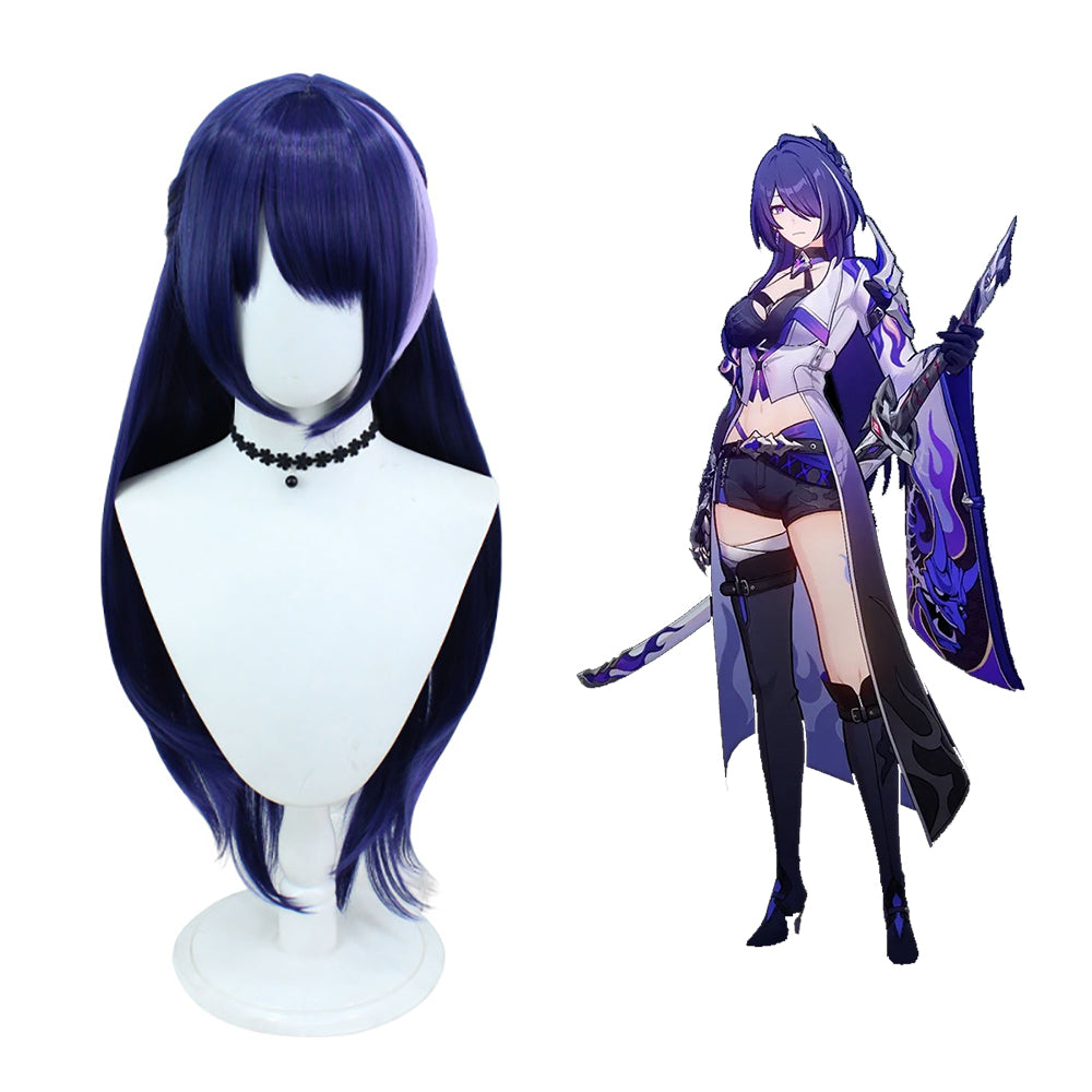 Honkai: Star Rail Acheron Blue Cosplay Wig-Cosplay Instrumentality Project