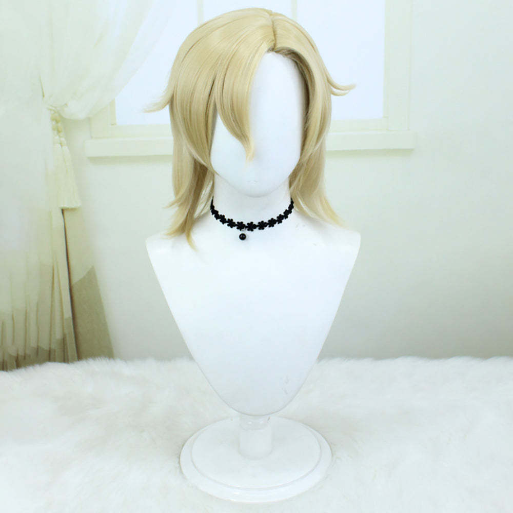 Honkai: Star Rail Aventurine Blonde Cosplay Wig-Cosplay Instrumentality Project