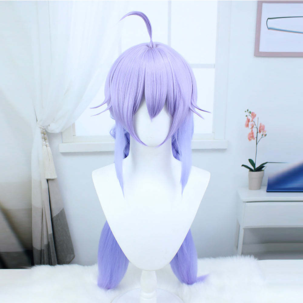 Honkai: Star Rail Bailu Purple Cosplay Wig