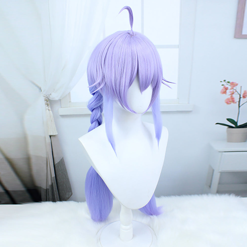 Honkai: Star Rail Bailu Purple Cosplay Wig