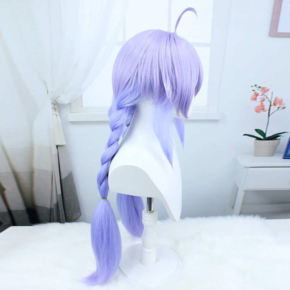 Honkai: Star Rail Bailu Purple Cosplay Wig