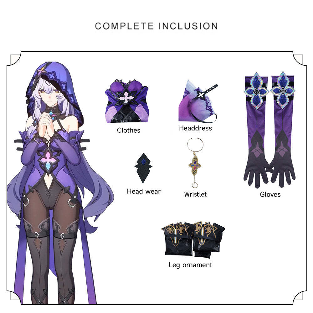 Honkai: Star Rail Black Swan Cosplay Costume-Cosplay Instrumentality Project