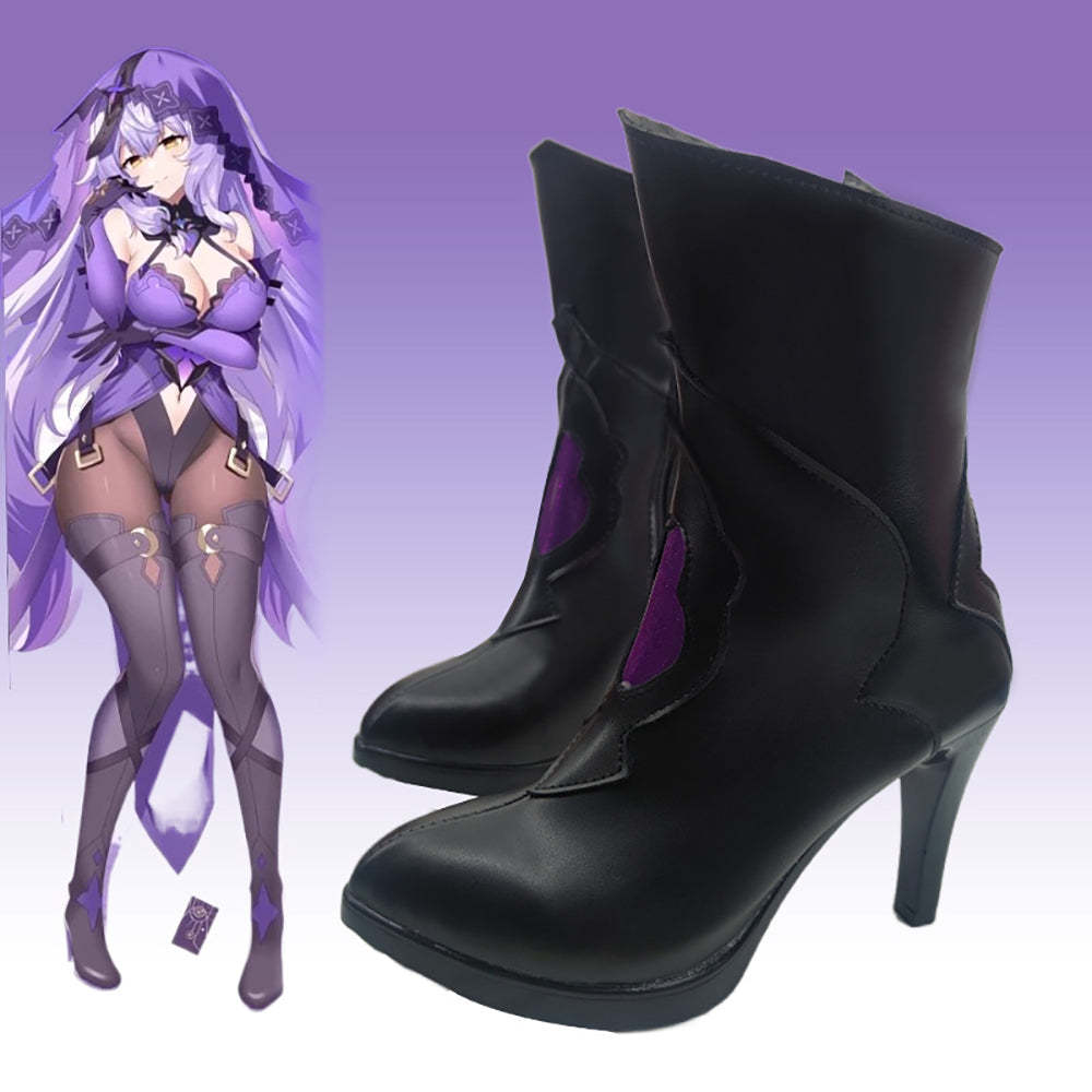 Honkai: Star Rail Black Swan Cosplay Shoes Boots