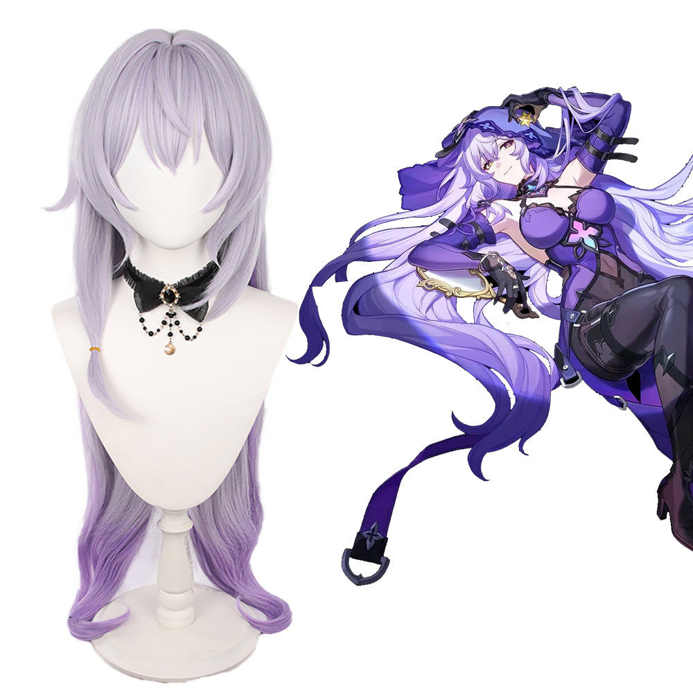 Honkai: Star Rail Black Swan Silver Cosplay Wig