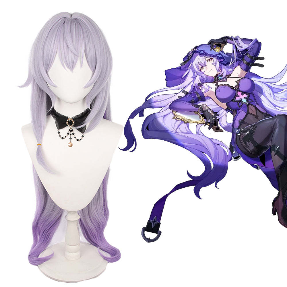 Honkai: Star Rail Black Swan Silver Cosplay Wig