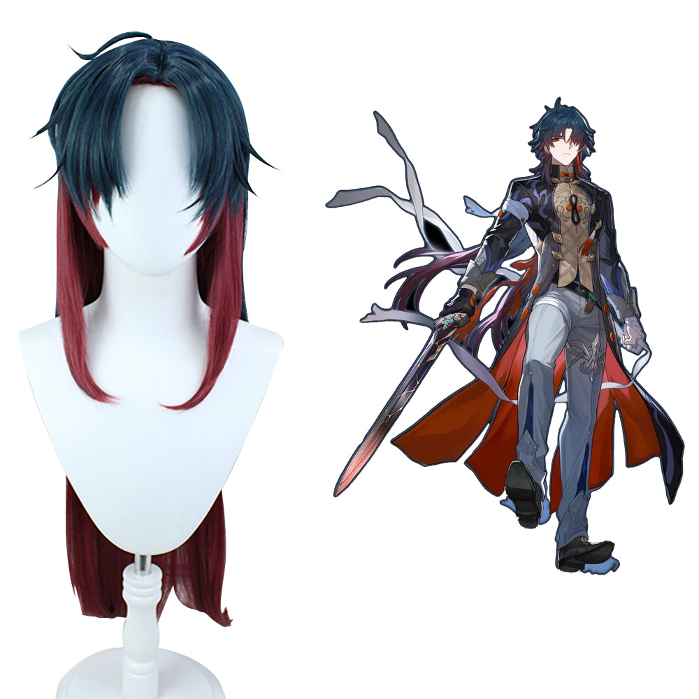 Honkai: Star Rail Blade Black Cosplay Wig