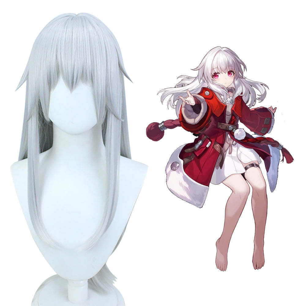 Honkai: Star Rail Clara Silver Cosplay Wig-Cosplay Instrumentality Project