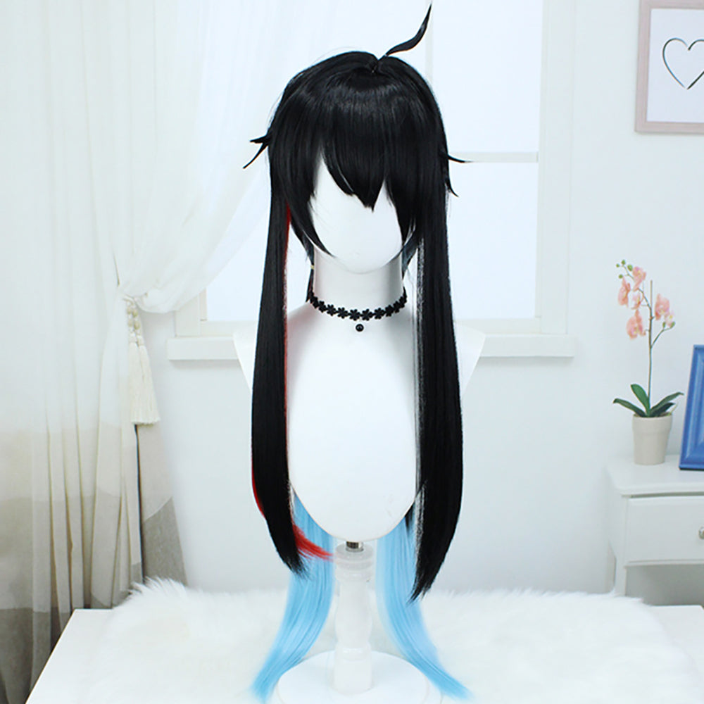 Honkai: Star Rail Dan Heng Imbibitor Lunae Black Cosplay Wig