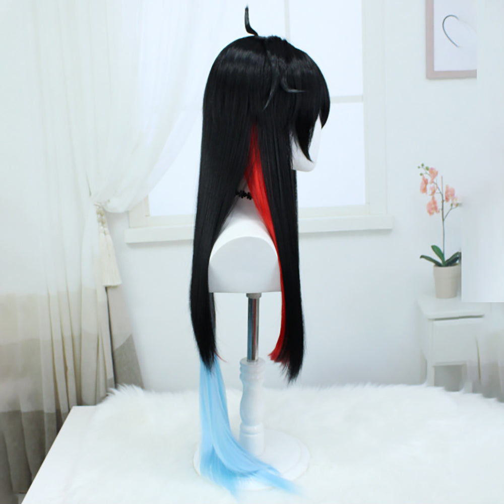 Honkai: Star Rail Dan Heng Imbibitor Lunae Black Cosplay Wig