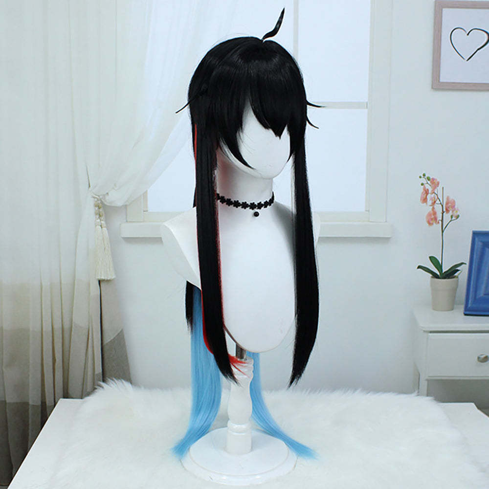 Honkai: Star Rail Dan Heng Imbibitor Lunae Black Cosplay Wig