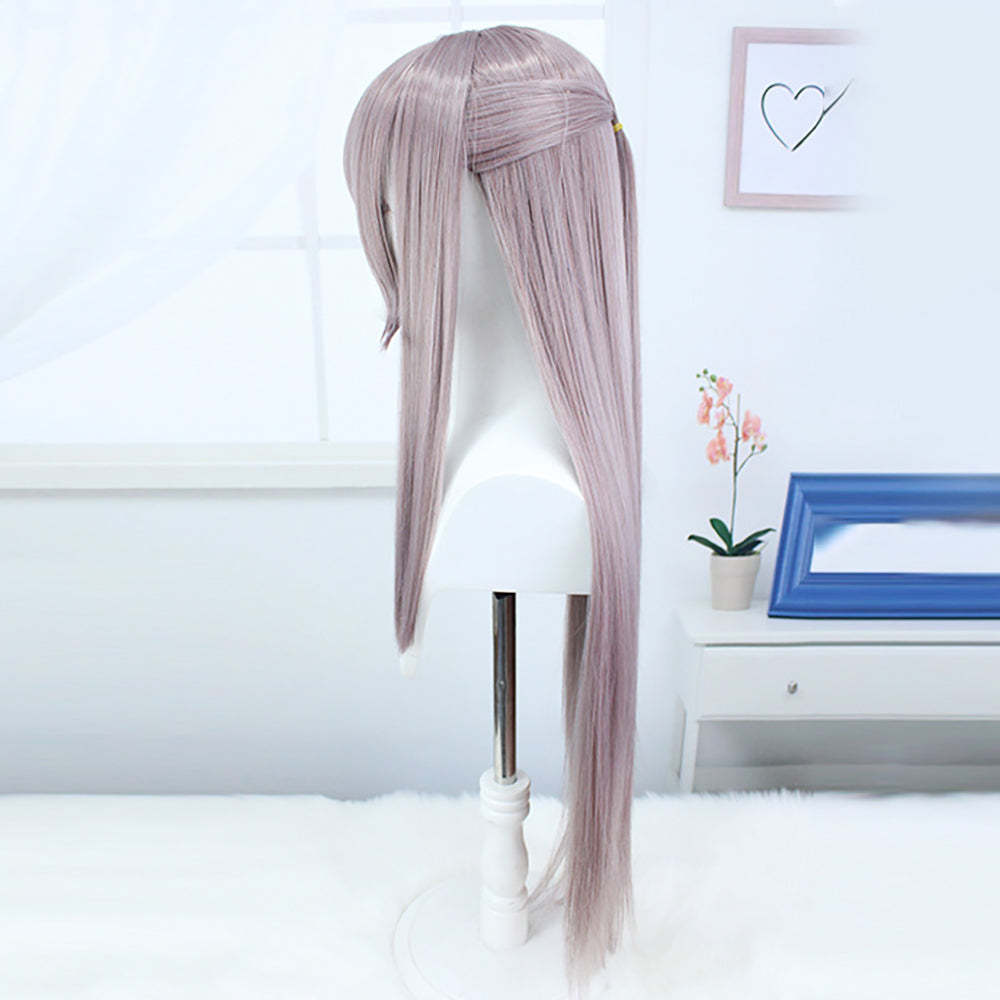 Honkai: Star Rail Herta Grey Cosplay Wig