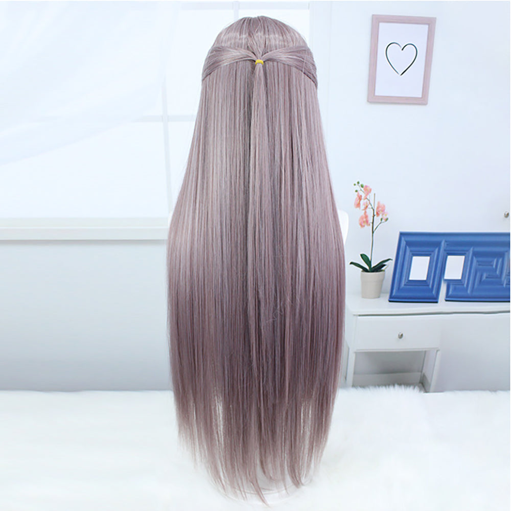 Honkai: Star Rail Herta Grey Cosplay Wig