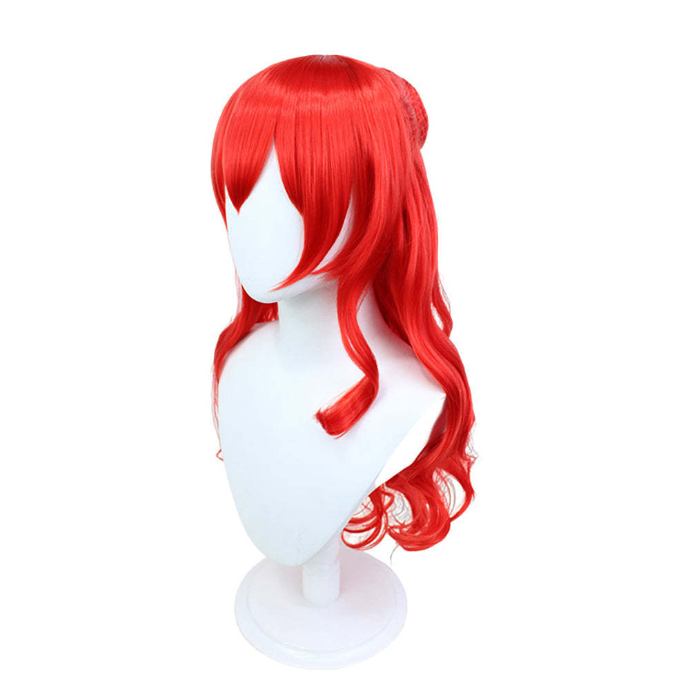 Honkai: Star Rail Himeko Red Cosplay Wig