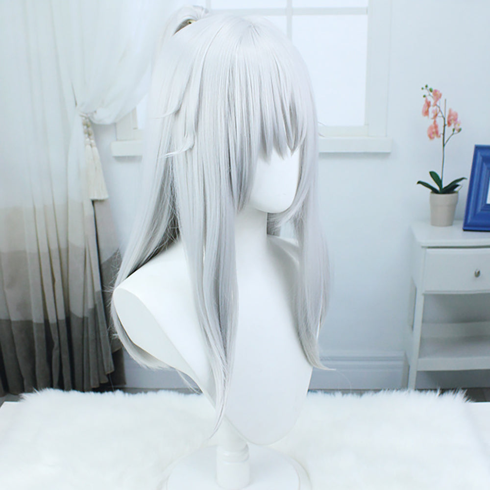 Honkai: Star Rail Jing Yuan Silver Cosplay Wig