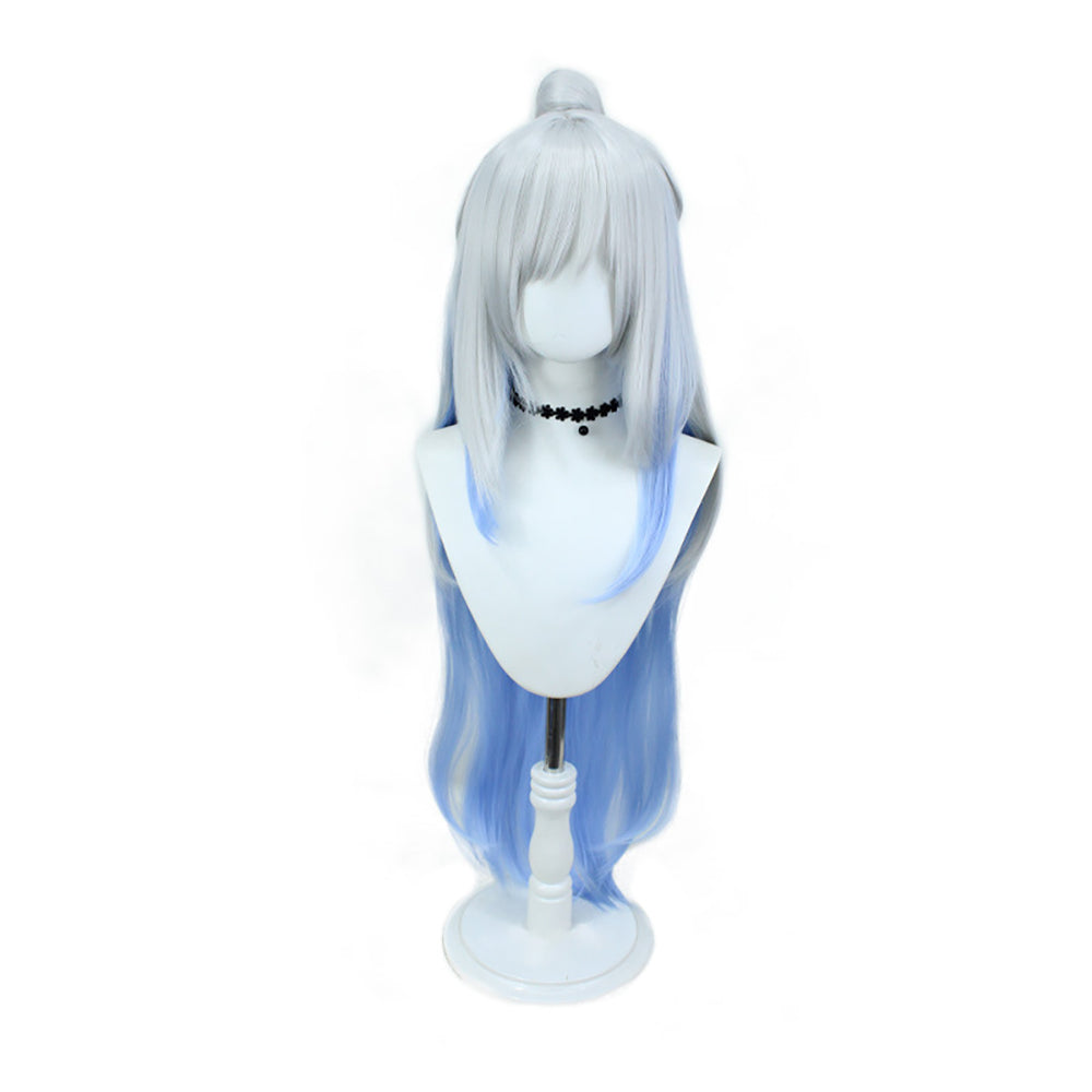 Honkai: Star Rail Jingliu Silver Cosplay Wig-Cosplay Instrumentality Project