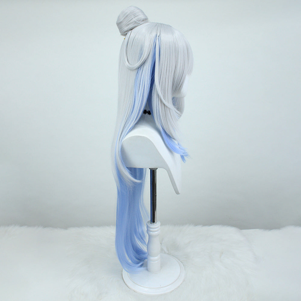 Honkai: Star Rail Jingliu Silver Cosplay Wig-Cosplay Instrumentality Project