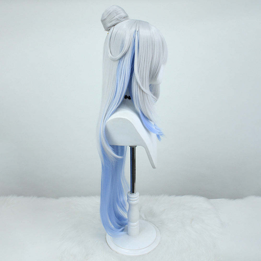 Honkai: Star Rail Jingliu Silver Cosplay Wig-Cosplay Instrumentality Project