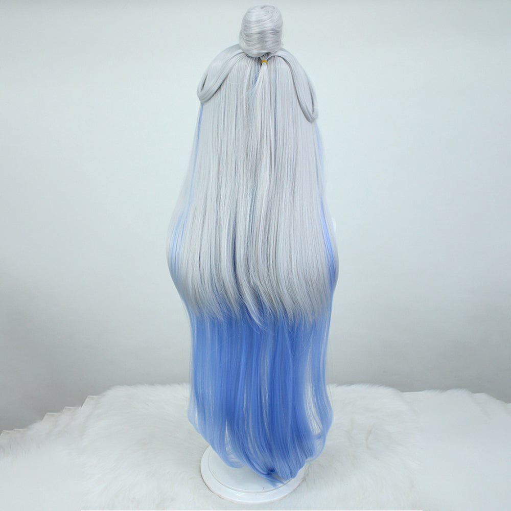 Honkai: Star Rail Jingliu Silver Cosplay Wig-Cosplay Instrumentality Project