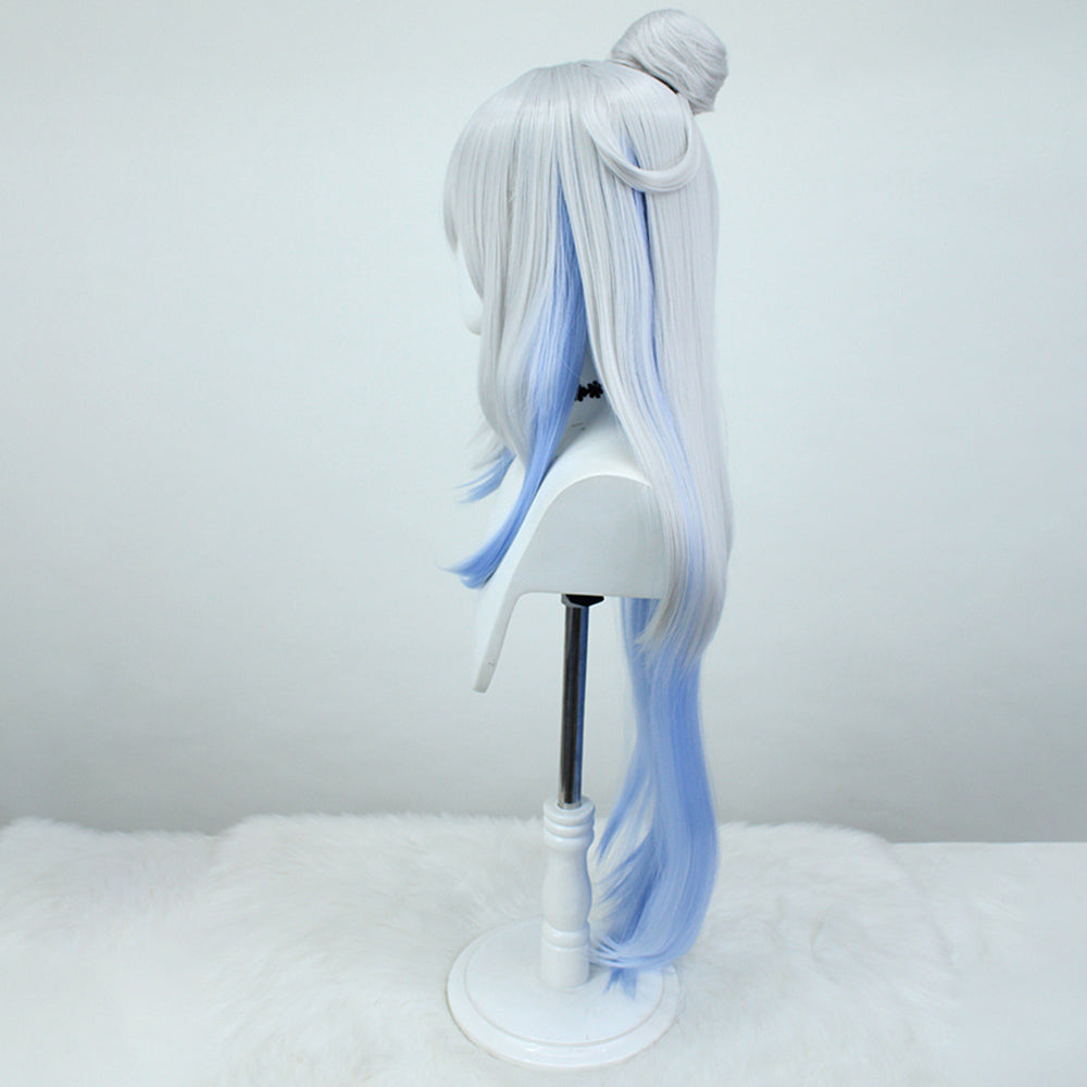 Honkai: Star Rail Jingliu Silver Cosplay Wig-Cosplay Instrumentality Project