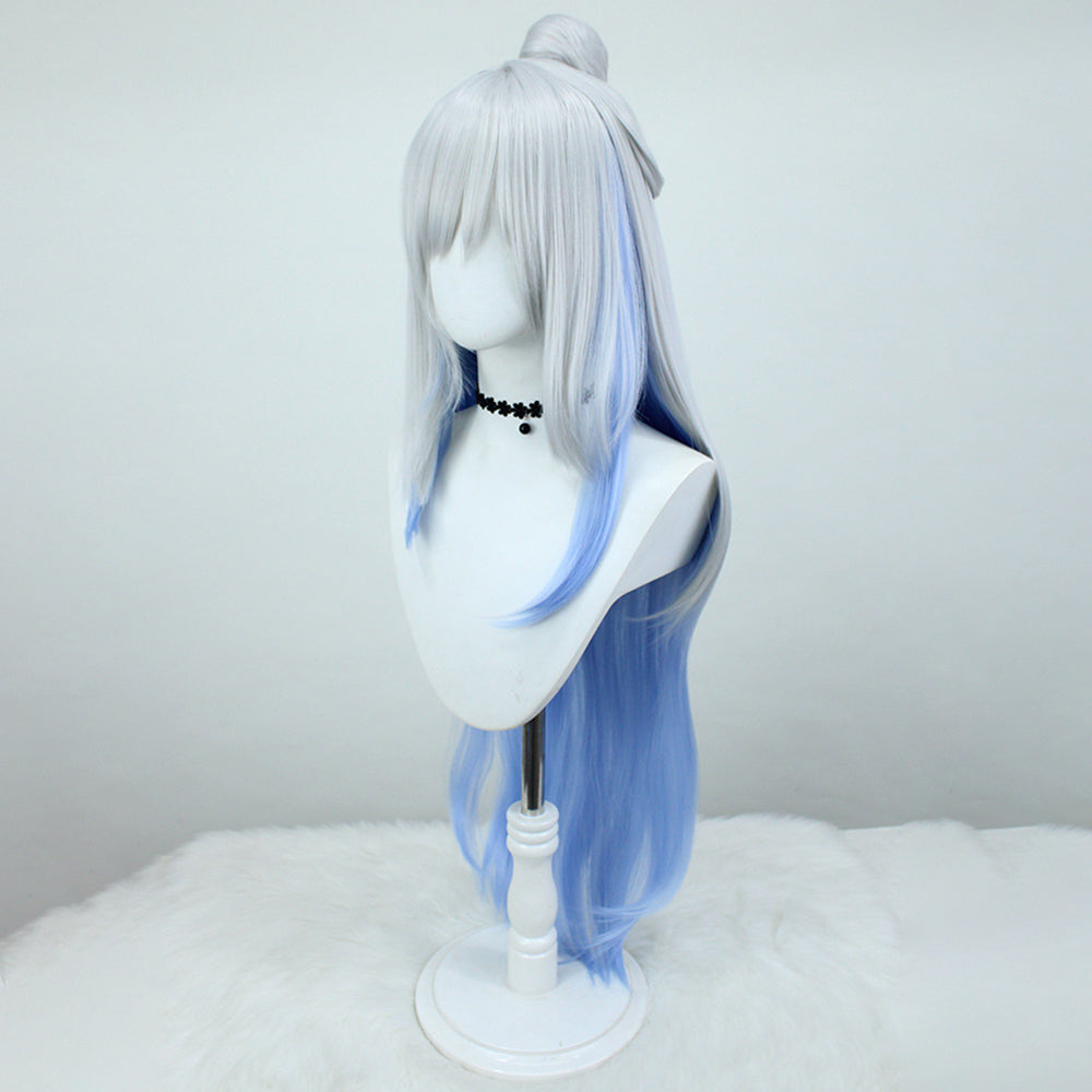 Honkai: Star Rail Jingliu Silver Cosplay Wig-Cosplay Instrumentality Project